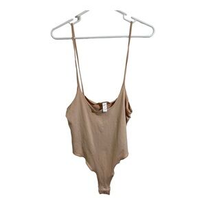 Lasenza essential lingerie nude bodysuit. Size Large.
